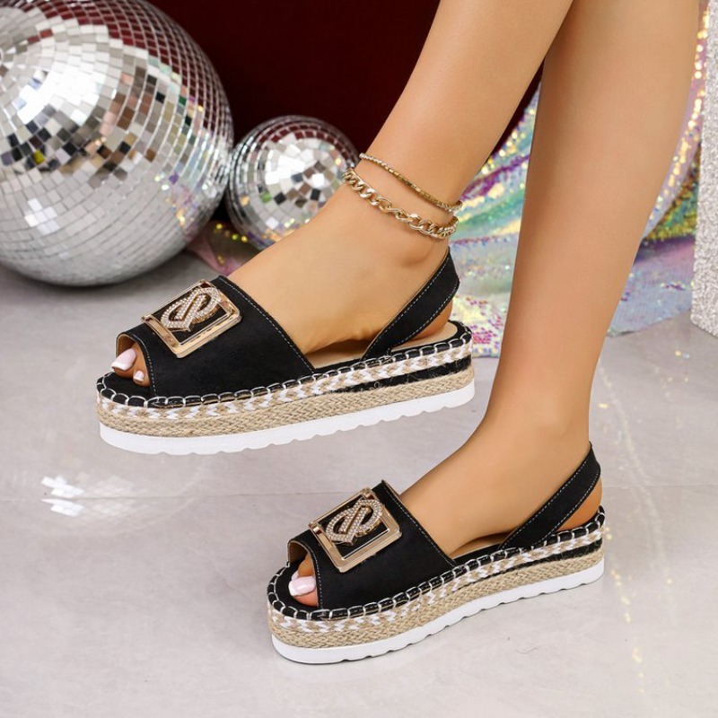 Damen-Plateau-Espadrille-Sanda – Wedge Espadrille Women Bewertung und Preis