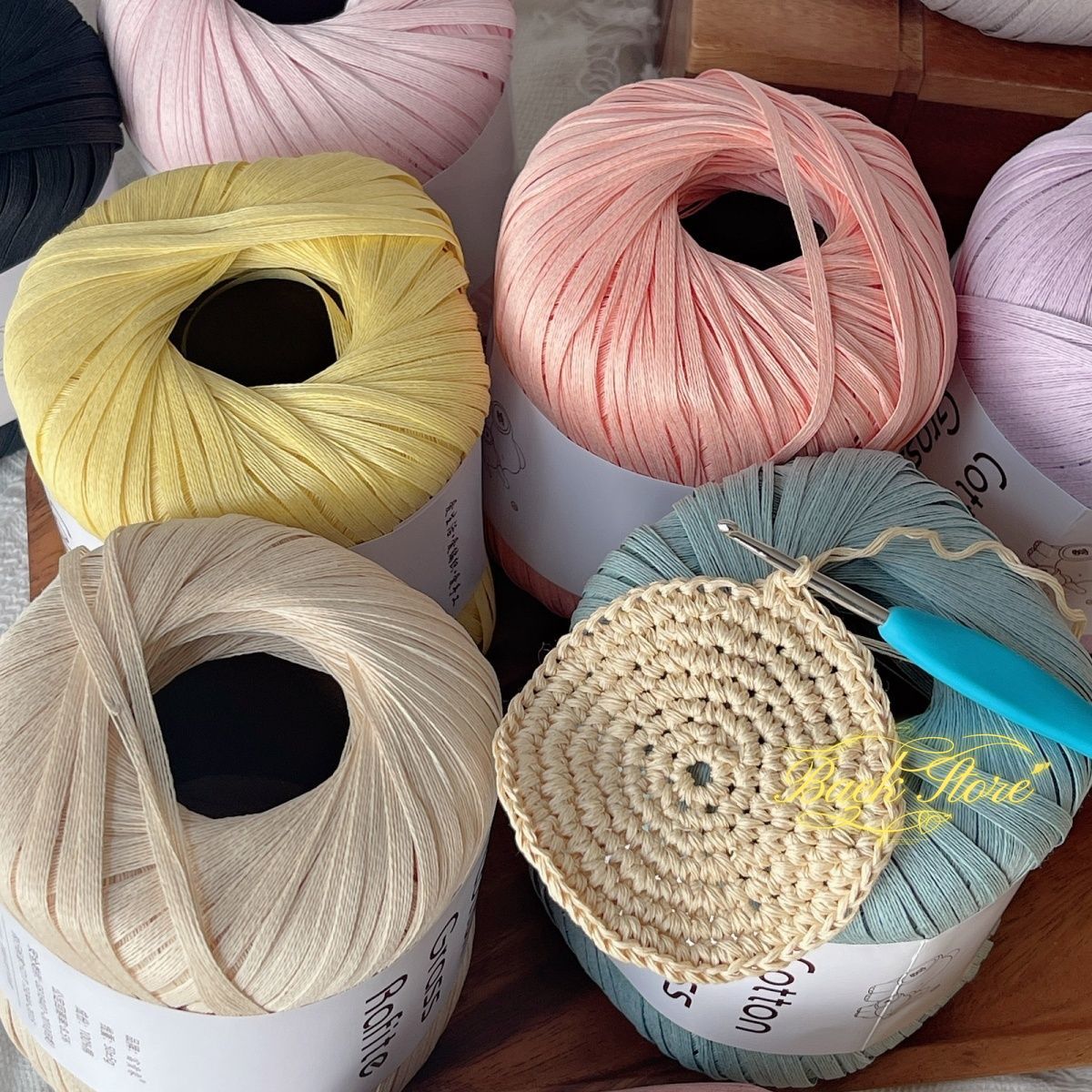 102 m/Rolle mehrfarbiges Bastg – Crochet Bag Raffia Bewertung und Preis