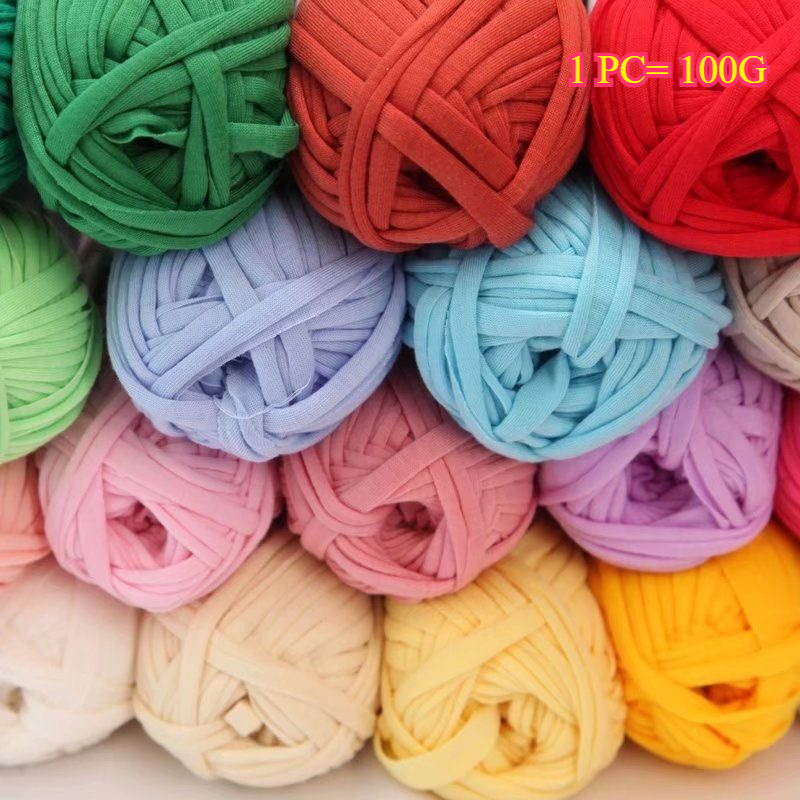100 g T-Shirt-Strickgarn für H – Crochet Bag Raffia Bewertung und Preis