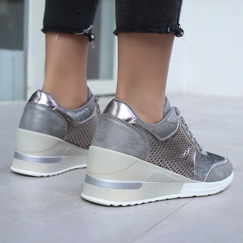 Höhenvergrößernde vulkanisiert – Wedge Espadrille Women Bewertung und Preis