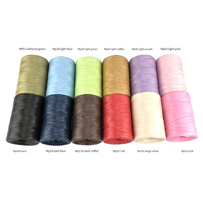 100 g/Stück flaches Bast-Papie – Crochet Bag Raffia Bewertung und Preis