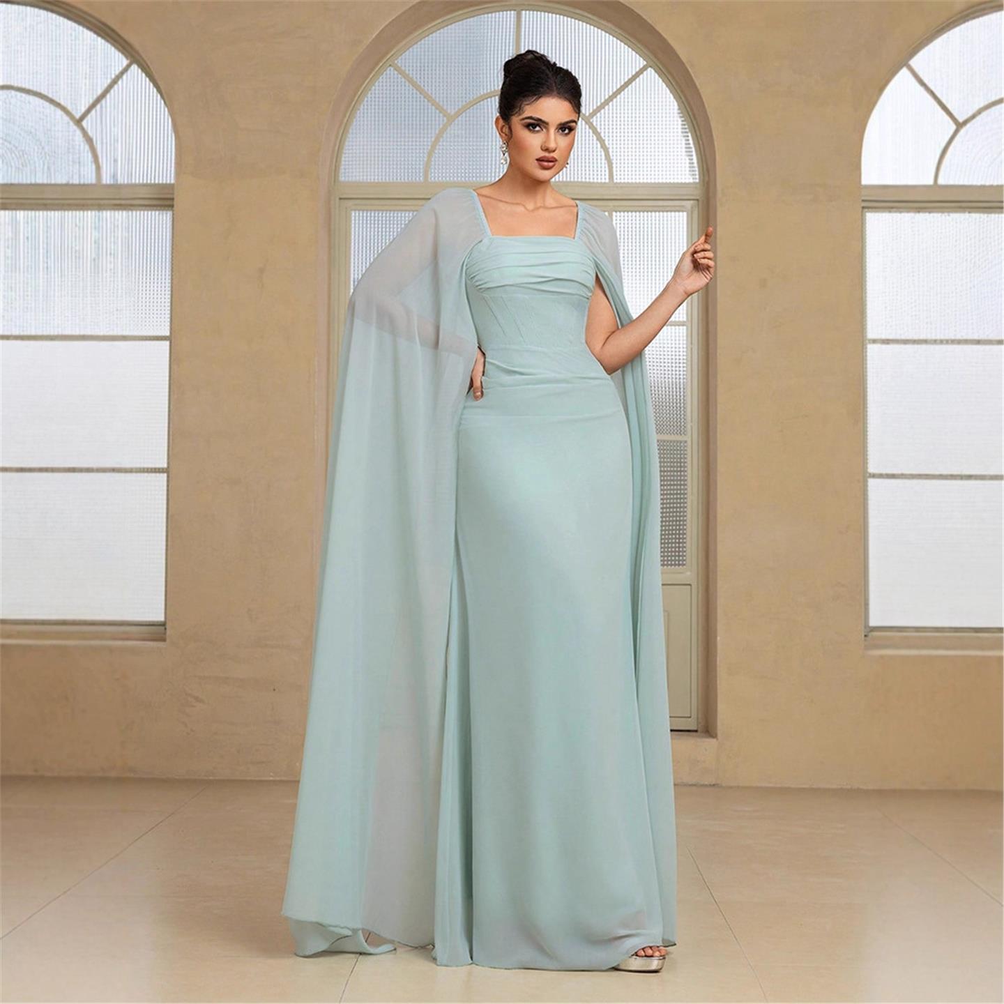 Elegantes langes Abendkleid in – Linen Dress Wrap Bewertung und Preis